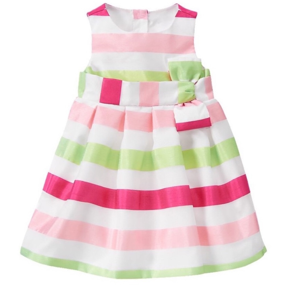 Gymboree Stripe Bow Dress